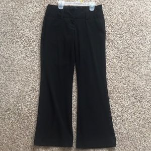 Black Dress pants. Size: 0 short